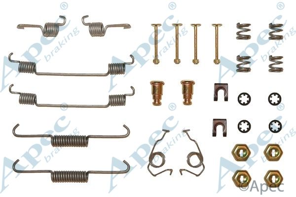 APEC BRAKING Комплектующие, тормозная колодка KIT723